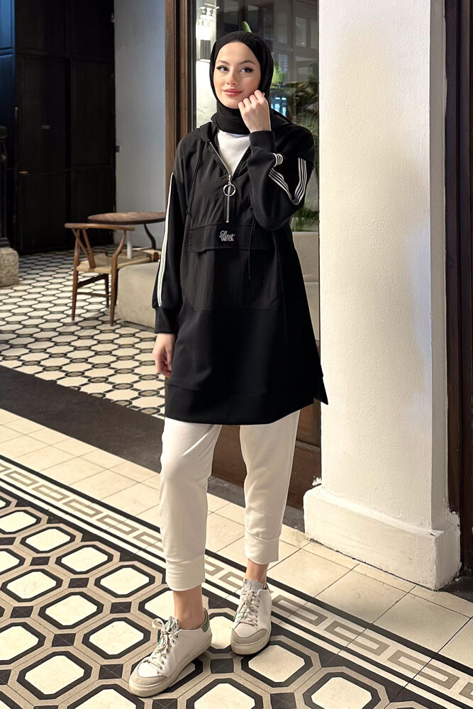 Alix Sweat - Siyah - 4