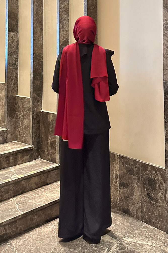 Aller Yakalı Pantolon Takım - Siyah - HENZA (5)