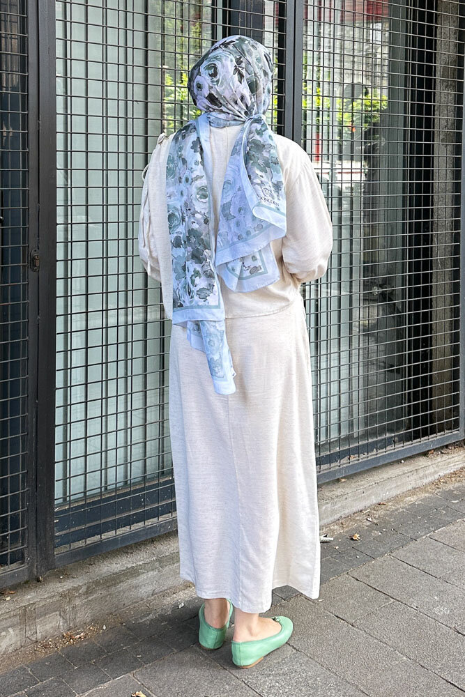 Alya Anvelop Etek Takıım - Taş Rengi - 8