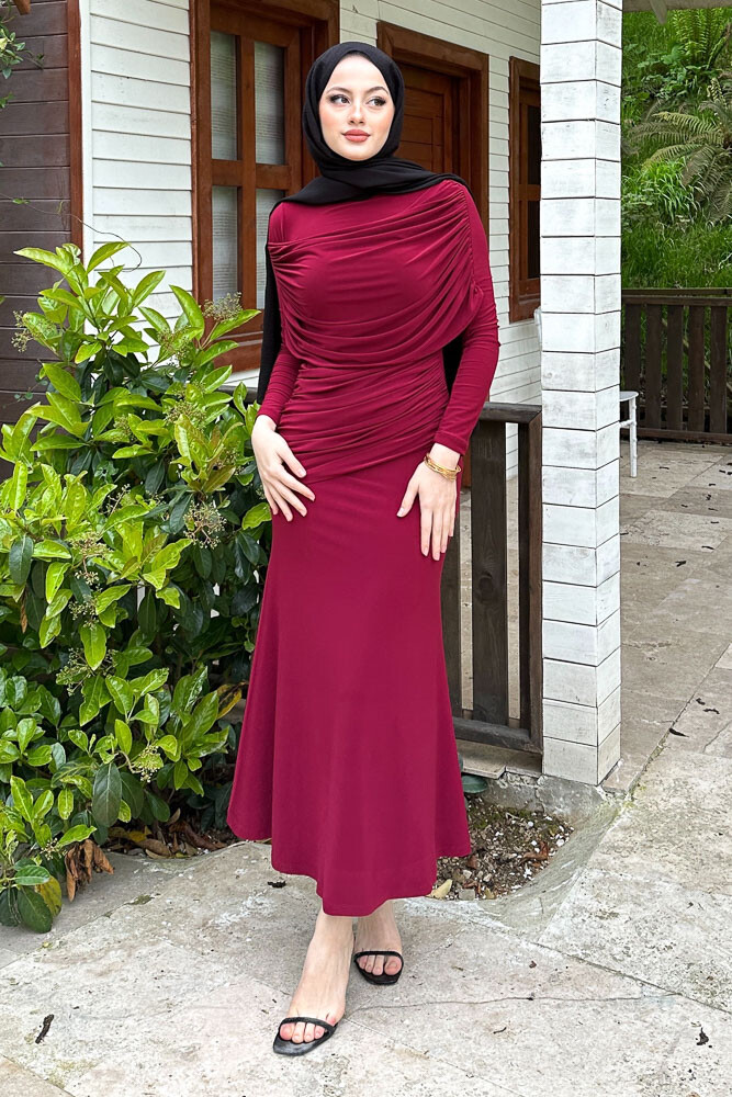 Anya Elbise - Bordo - 4
