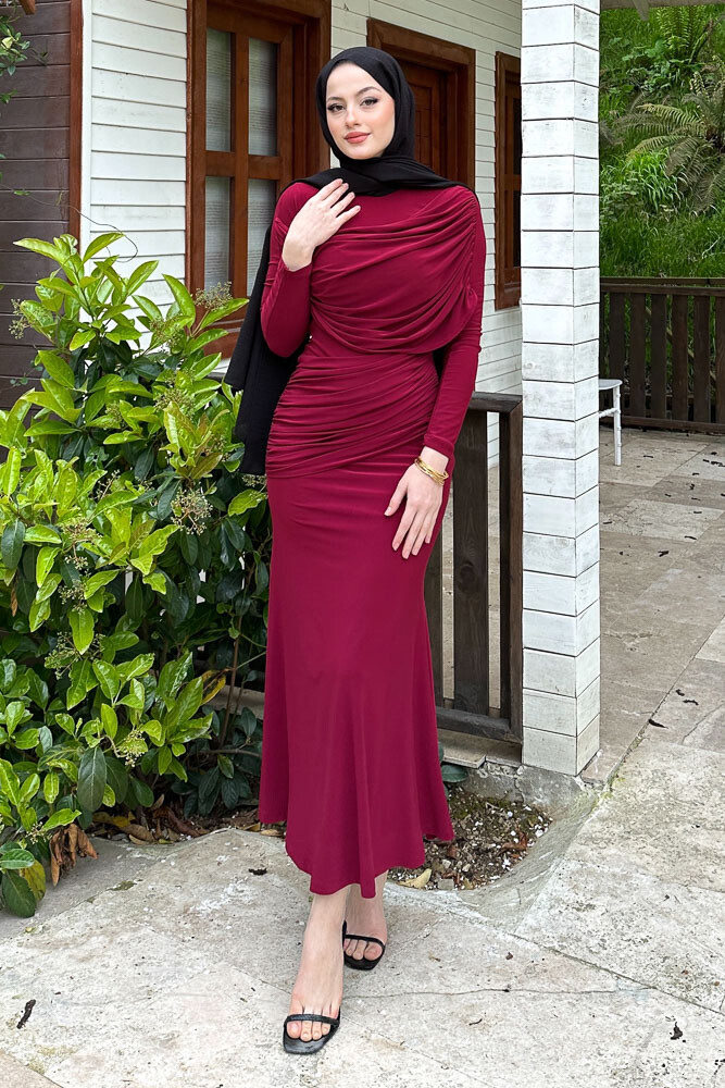 Anya Elbise - Bordo - 7