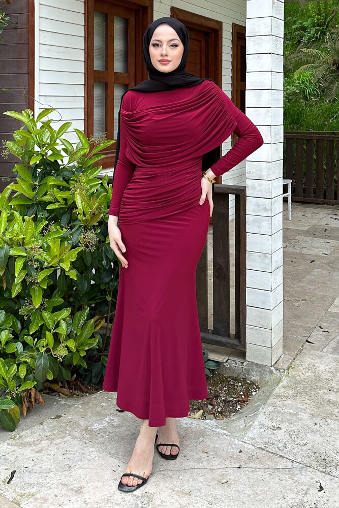 Anya Elbise - Bordo - 8