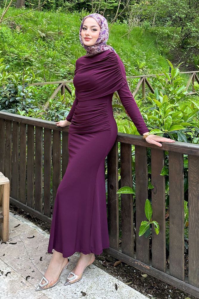 Anya Elbise - Mürdüm - 1