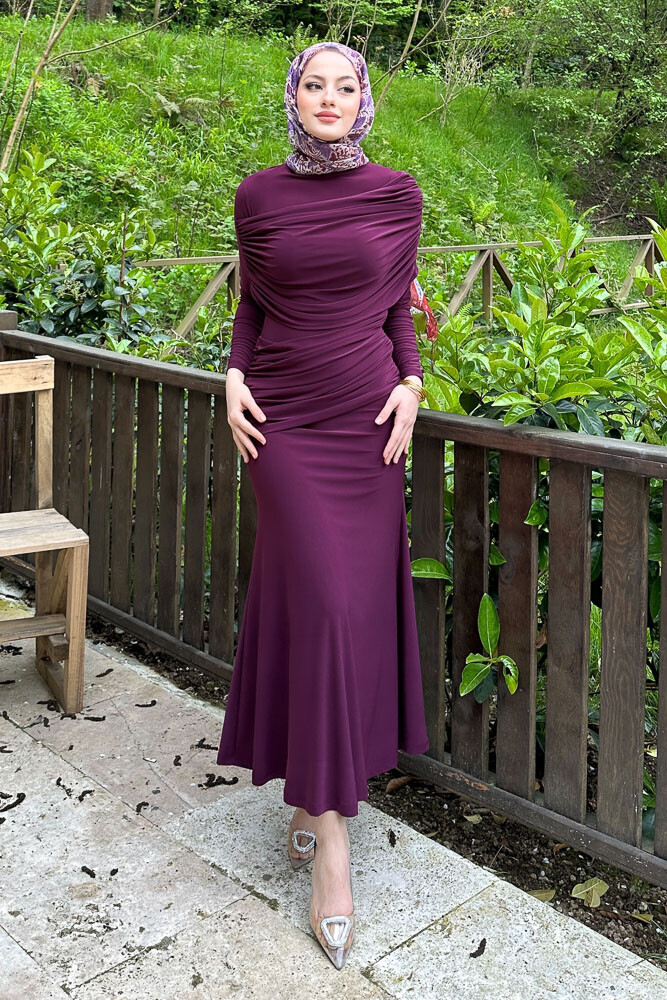 Anya Elbise - Mürdüm - 2
