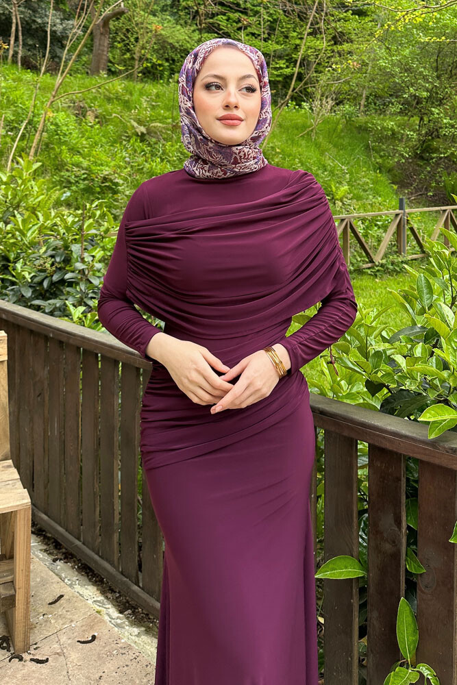 Anya Elbise - Mürdüm - 3