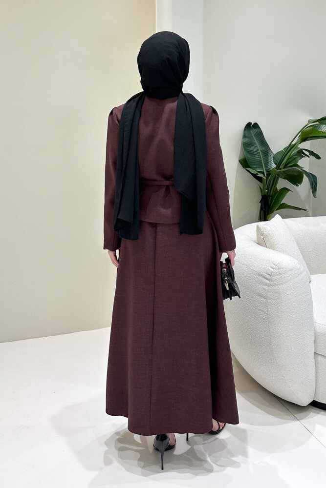 Aurellia Etekli Takım - Bordo - 10