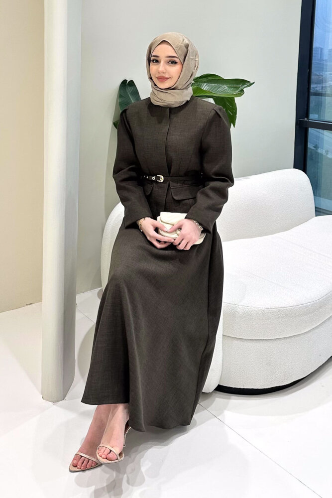 Aurellia Etekli Takım - Kahverengi - LİNE (1)