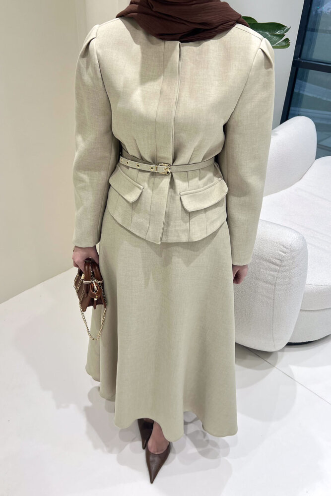 Aurellia Etekli Takım - Küf Yeşili - LİNE (1)