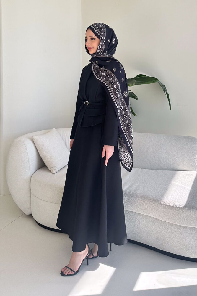 Aurellia Etekli Takım - Siyah - 6