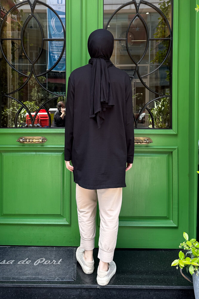 Basic Of Oven Sweat - Siyah - 8