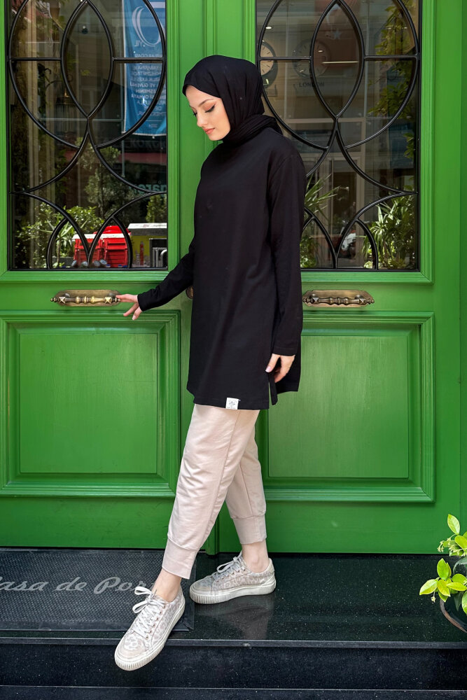 Basic Of Oven Sweat - Siyah - 3