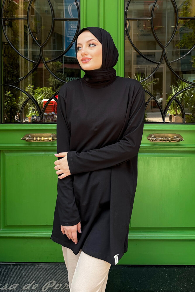 Basic Of Oven Sweat - Siyah - 2