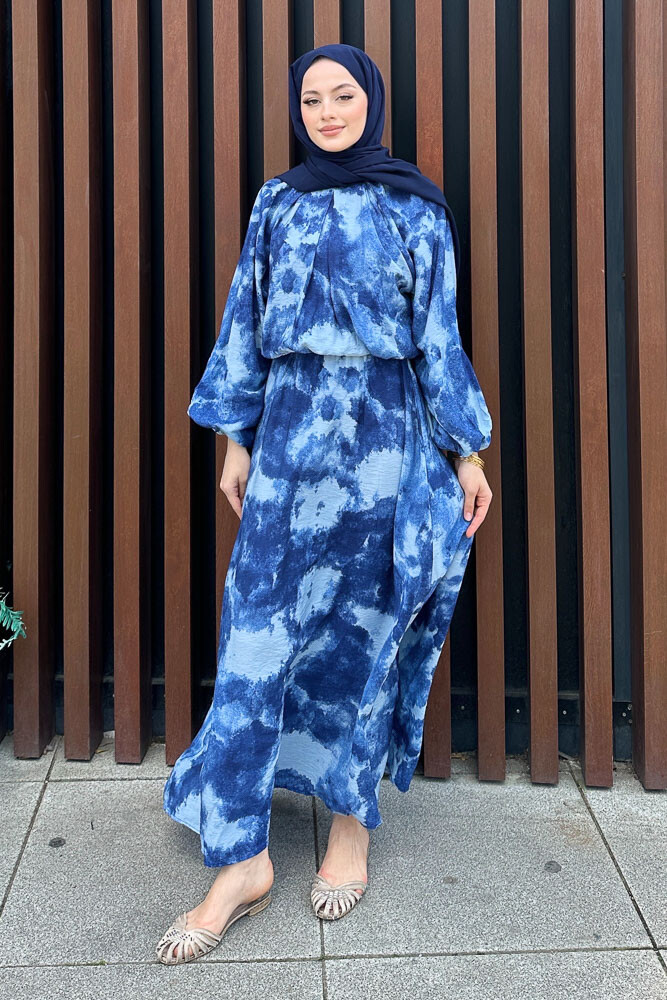 Batik Desen Takım - Mavi - 2