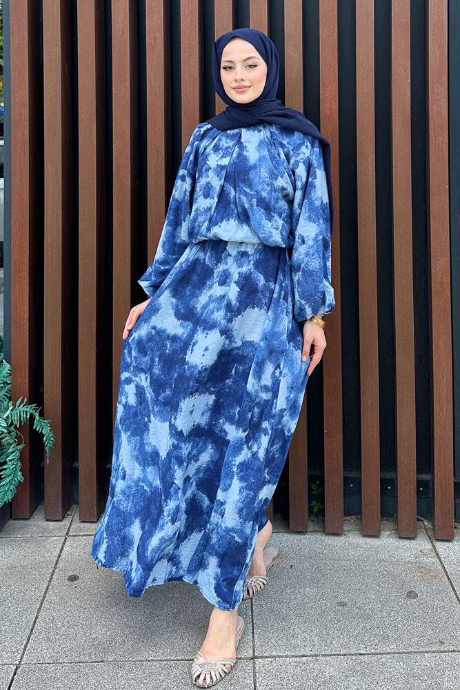 Batik Desen Takım - Mavi 