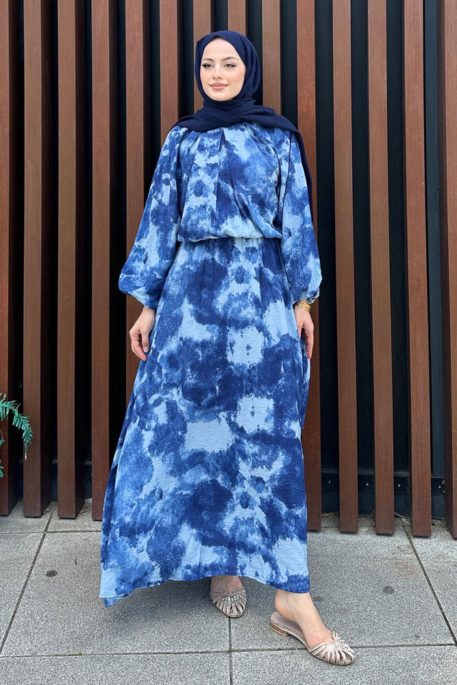 Batik Desen Takım - Mavi - 7