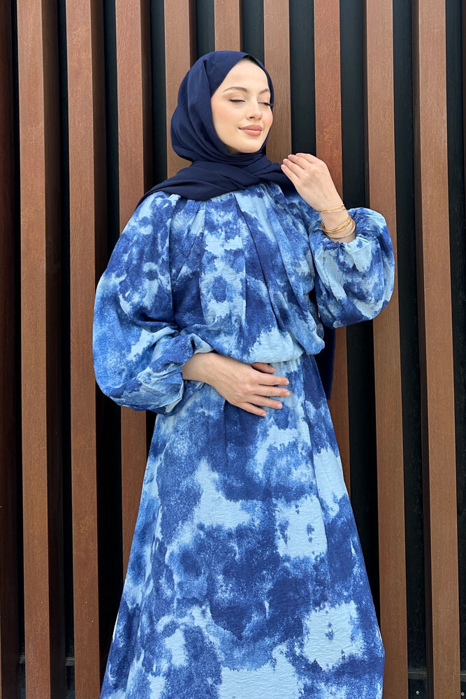 Batik Desen Takım - Mavi - 3
