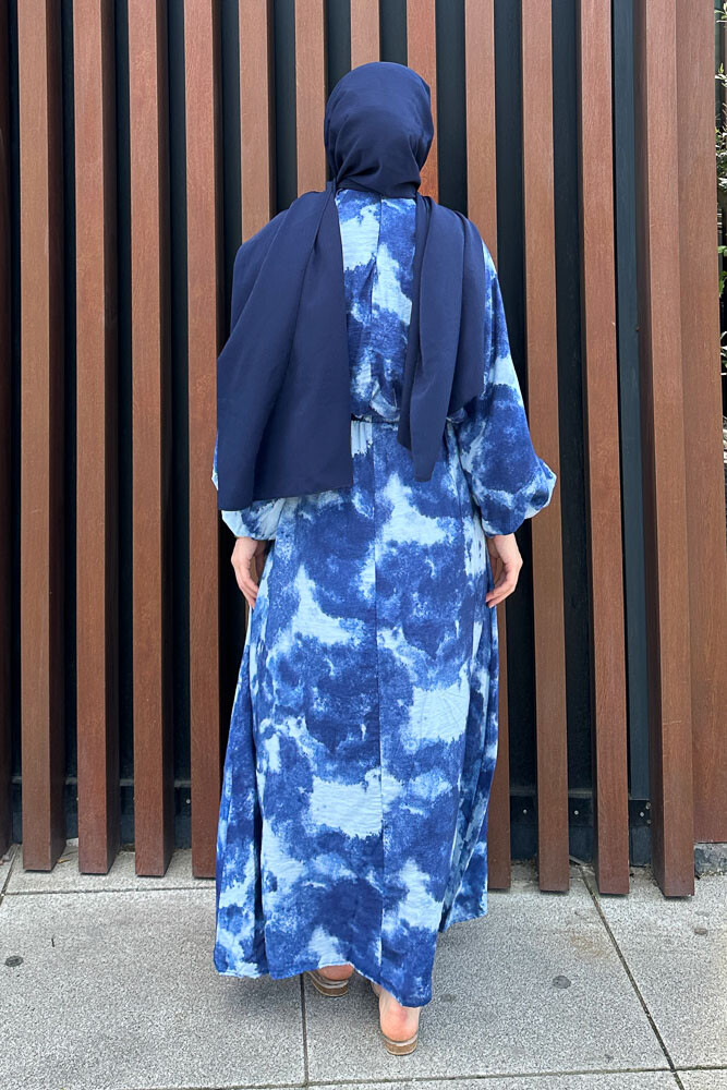 Batik Desen Takım - Mavi - 8