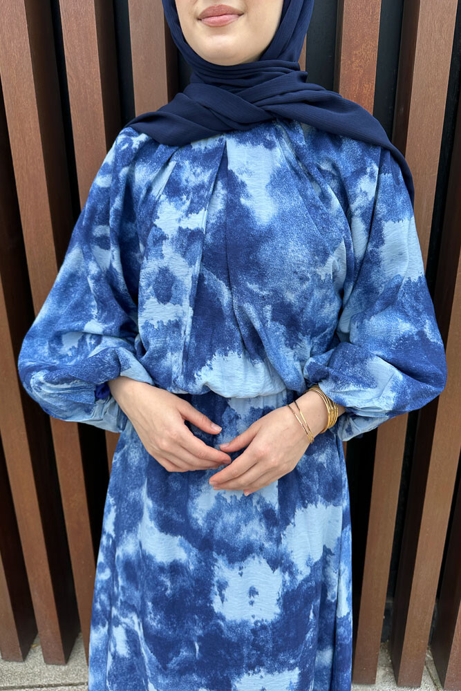 Batik Desen Takım - Mavi - 6