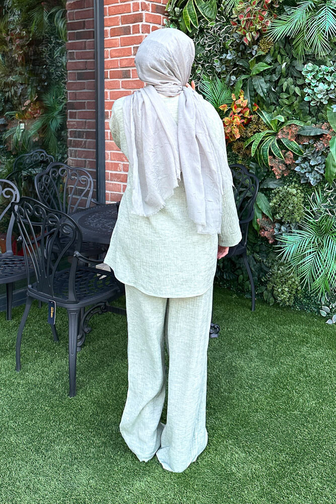Bertie Kimono Takım - Yeşil - 8