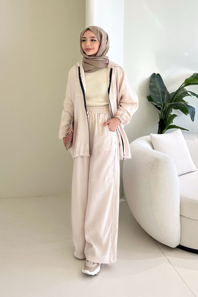 Biyeli Spor Takım - Bej - 3