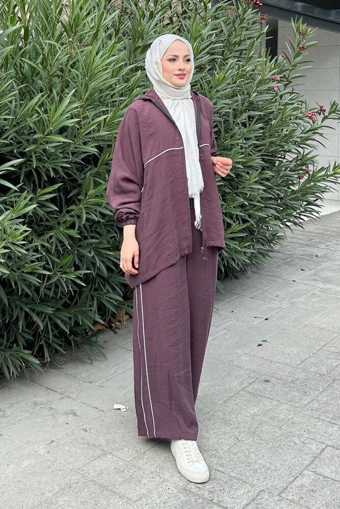 Biyeli Spor Takım - Gül kurusu - 2