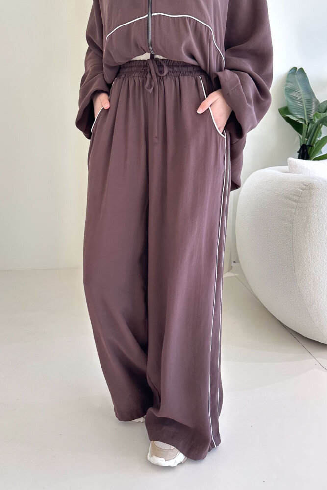 Biyeli Spor Takım - Kahverengi - 7