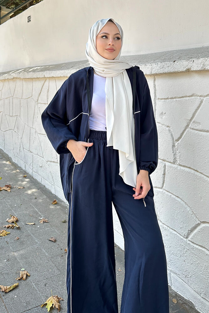 Biyeli Spor Takım - Lacivert - 2