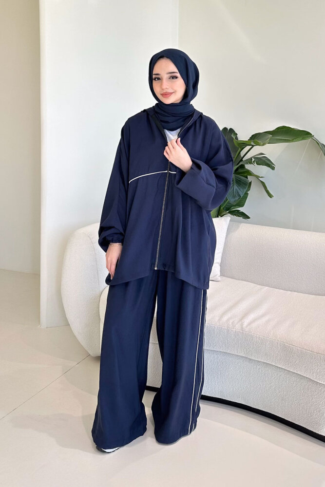 Biyeli Spor Takım - Lacivert - 8