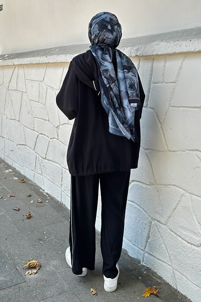 Biyeli Spor Takım - Siyah - 8