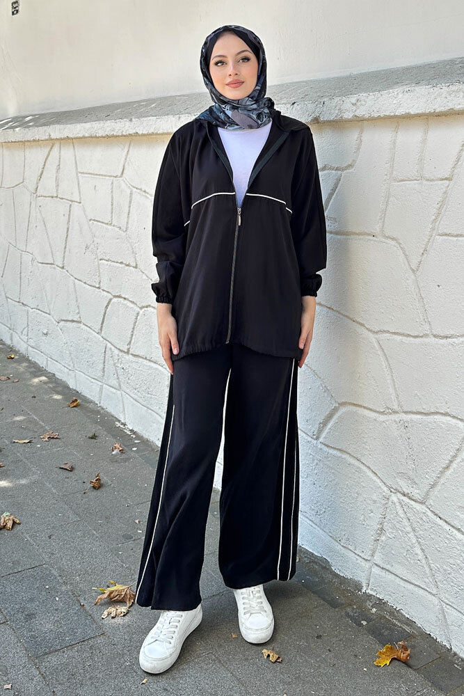 Biyeli Spor Takım - Siyah - ALLMİSS (1)