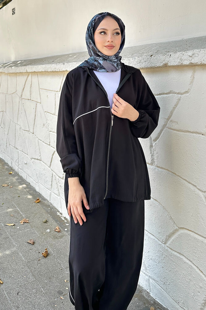 Biyeli Spor Takım - Siyah - 7