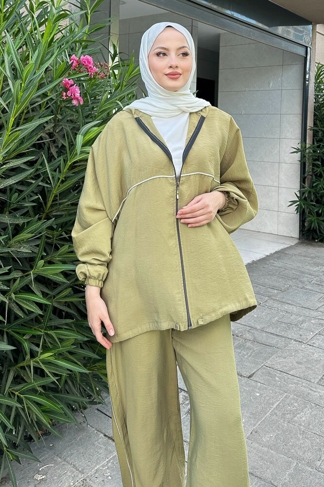 Biyeli Spor Takım - Yağ Yeşili - ALLMİSS (1)