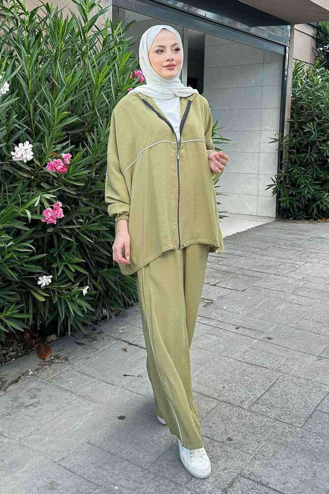 Biyeli Spor Takım - Yağ Yeşili - ALLMİSS (3)