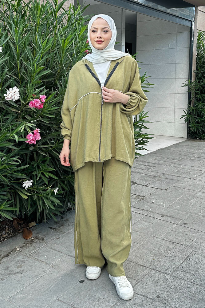 Biyeli Spor Takım - Yağ Yeşili - ALLMİSS (4)