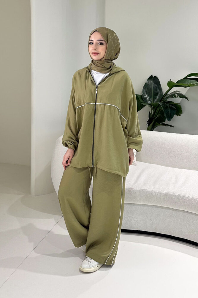 Biyeli Spor Takım - Yağ Yeşili - ALLMİSS (2)