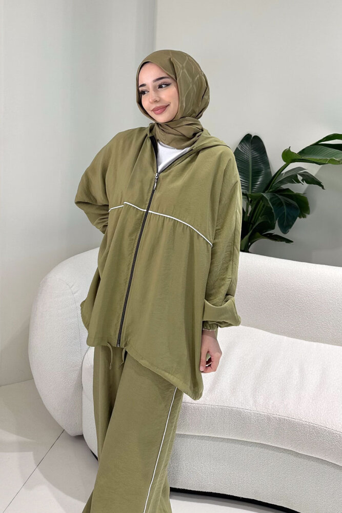 Biyeli Spor Takım - Yağ Yeşili - 5