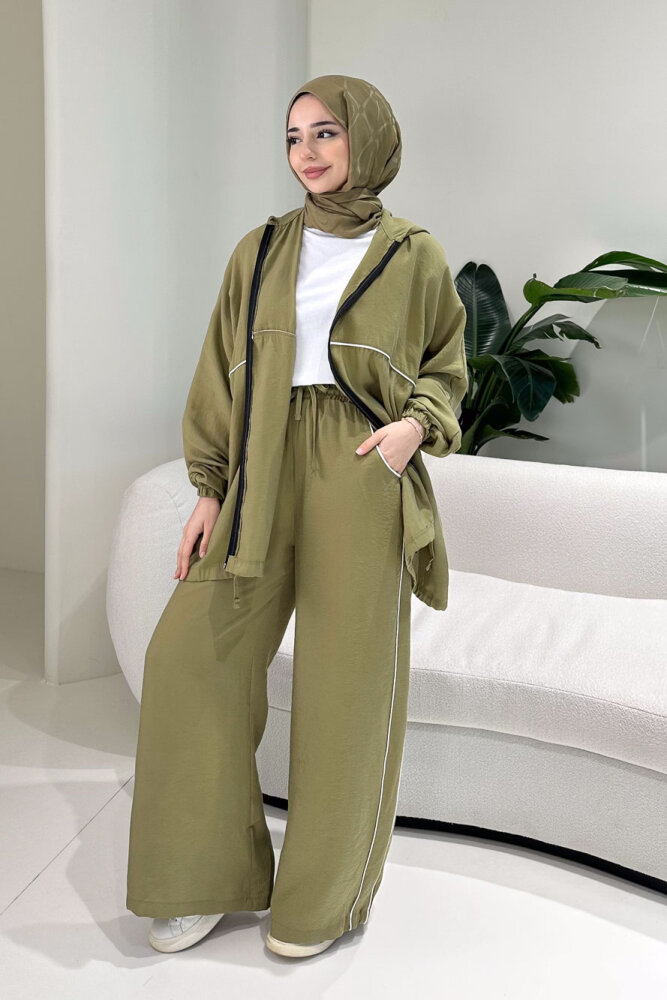 Biyeli Spor Takım - Yağ Yeşili - ALLMİSS (1)