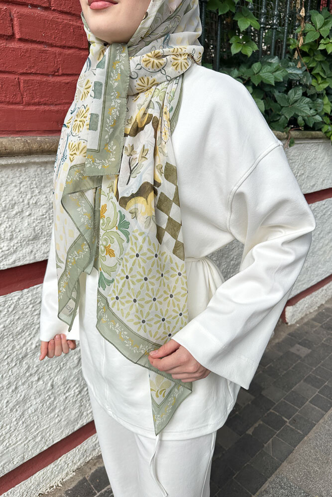 Bluzlu Biyeli Takım - Ekru - 3