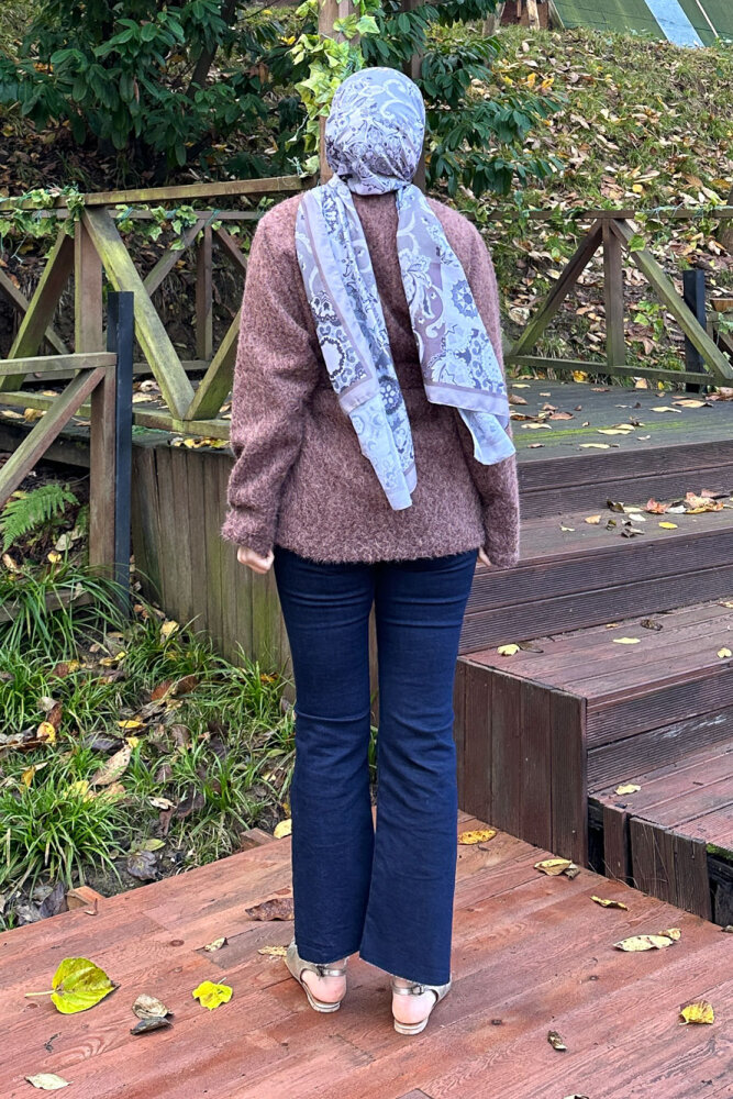 Breezee Peluş Ceket - Kahverengi - 5