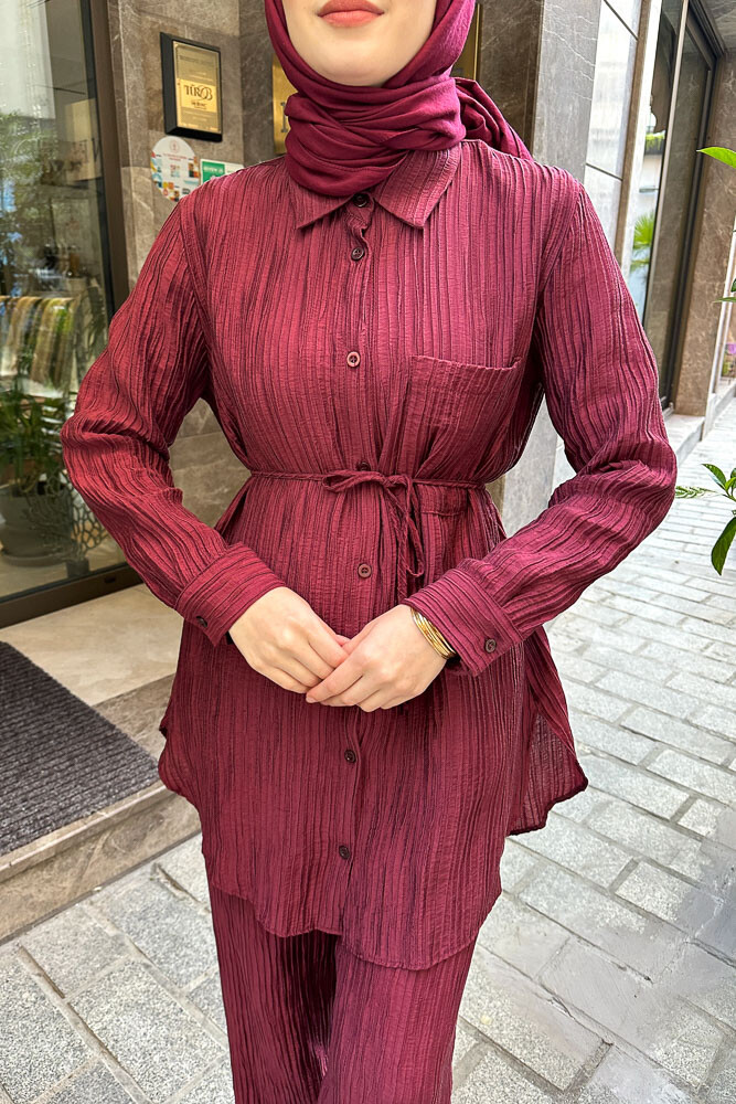 Callista Piliseli Takım - Mürdüm - 3