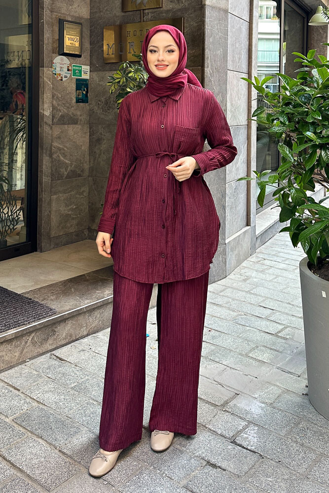 Callista Piliseli Takım - Mürdüm - 1