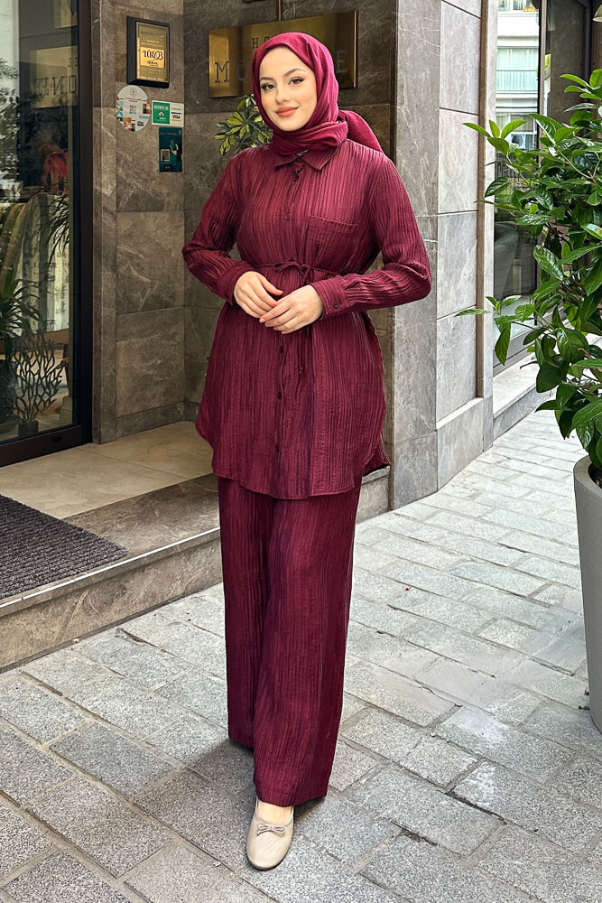 Callista Piliseli Takım - Mürdüm - 5