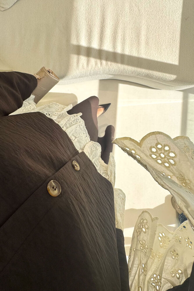 Cavella Brodeli Cupra Takım - Kahverengi - 5