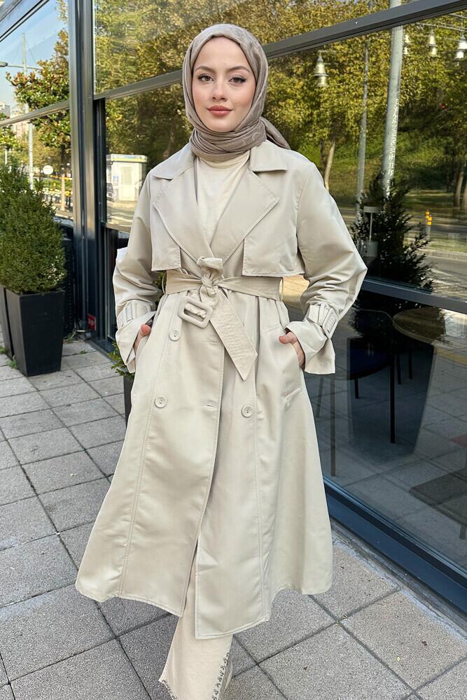 Clara Trençkot - Bej - HENZA (4)