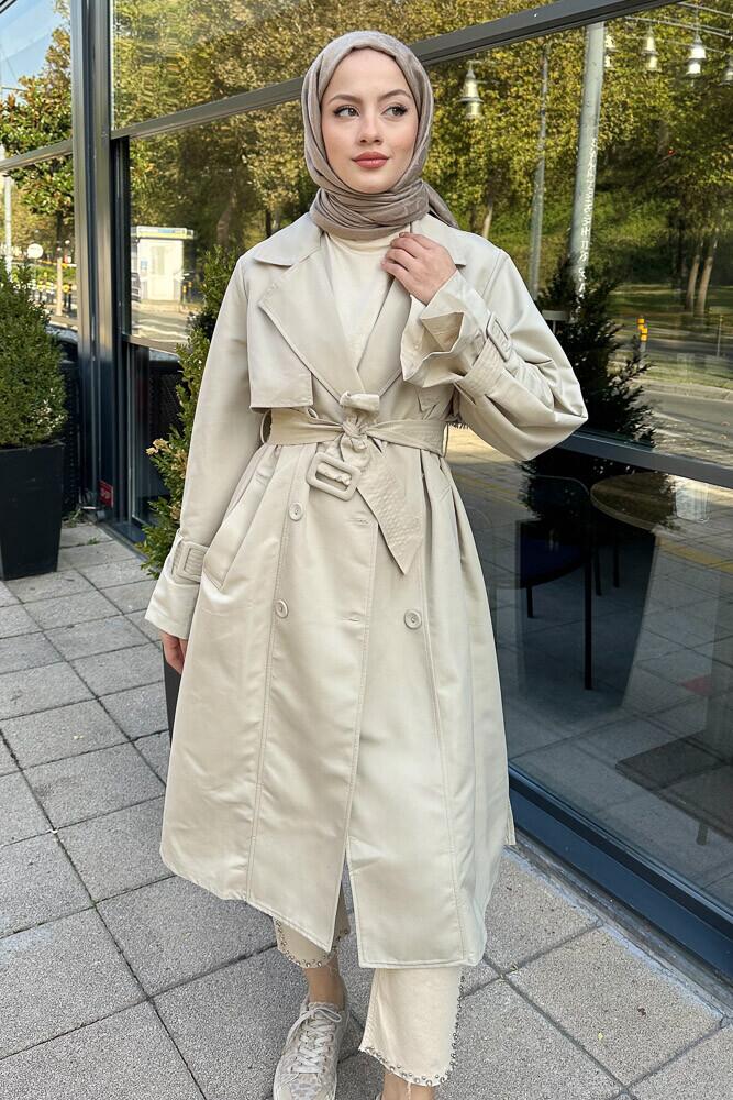 Clara Trençkot - Bej - HENZA (1)