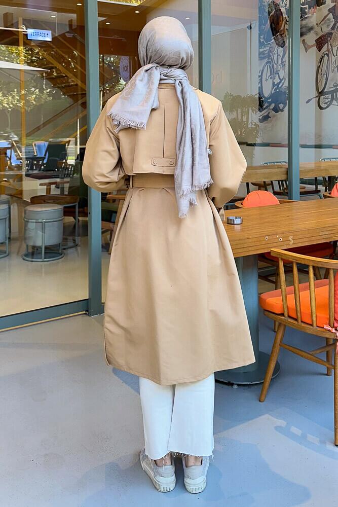 Clara Trençkot - Camel - HENZA (3)