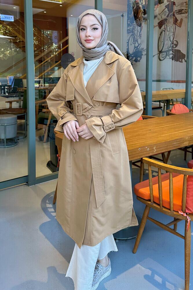 Clara Trençkot - Camel - HENZA (4)