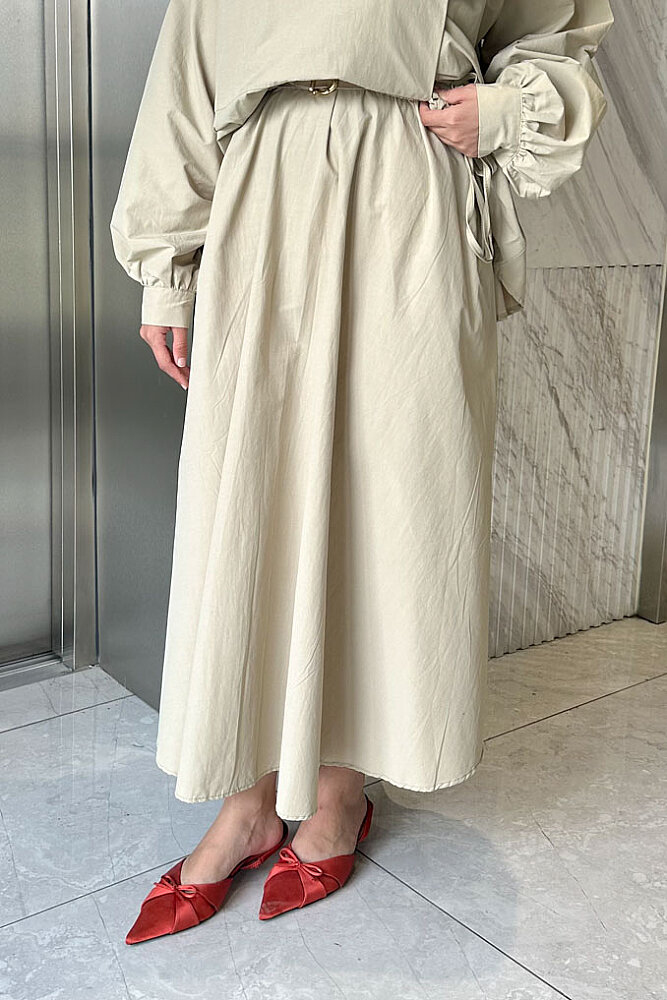 Colette Bebe Yaka Bağlamalı Takım - Bej - ENMA (4)