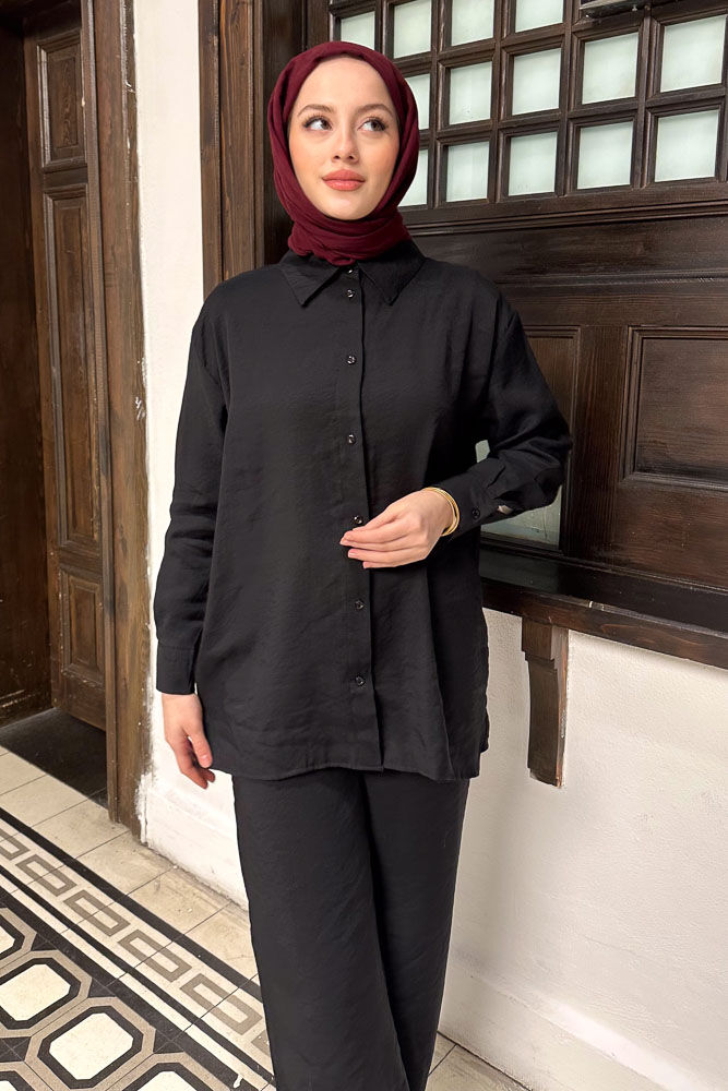 Creek Arkadan Bağlamalı Takım - Siyah - ENMA (5)