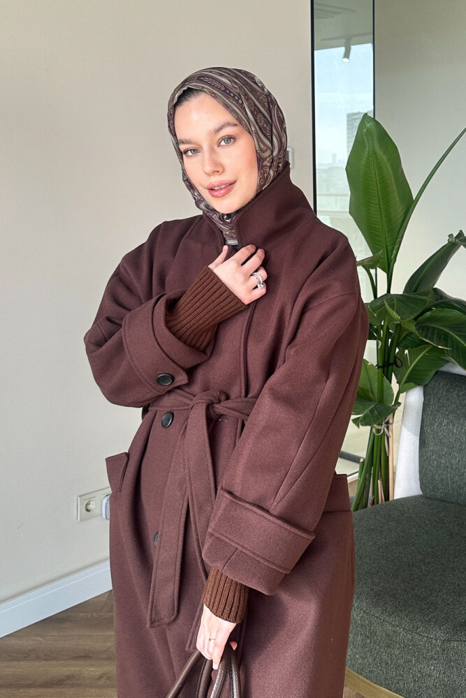 DualArm Kolu Triko Kaban - Acı Kahve - ALLMİSS (0)